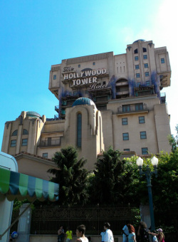 Front view of Tower of Terror